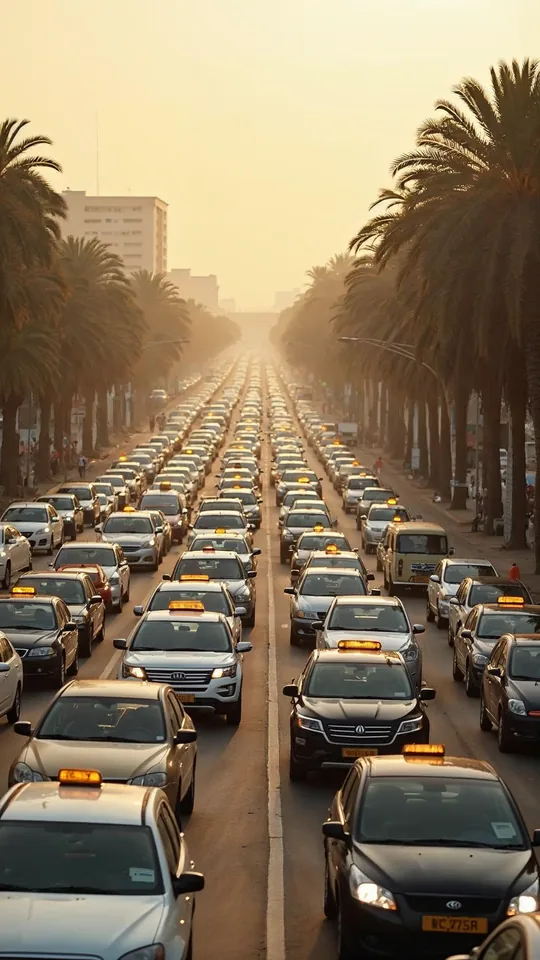Circulation automobile à Dakar, l'environnement quotidien des véhicules assurés